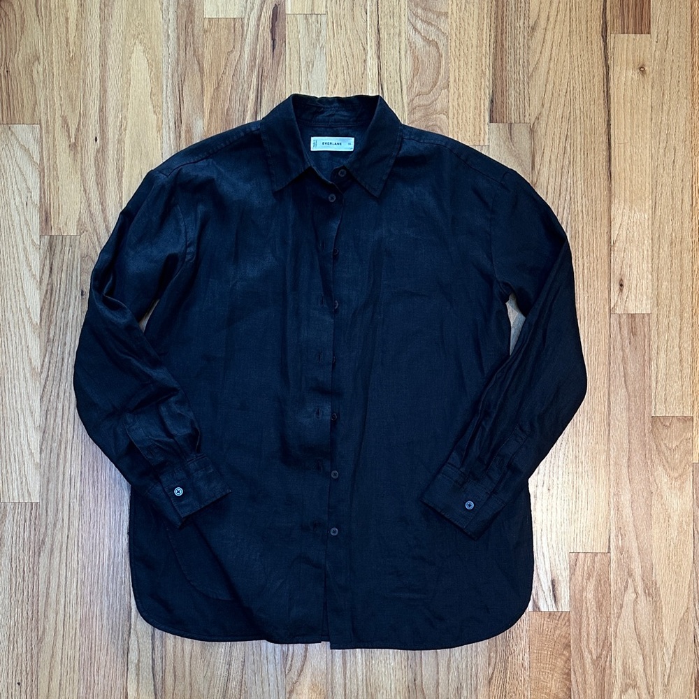 Everlane oversized linen shirt